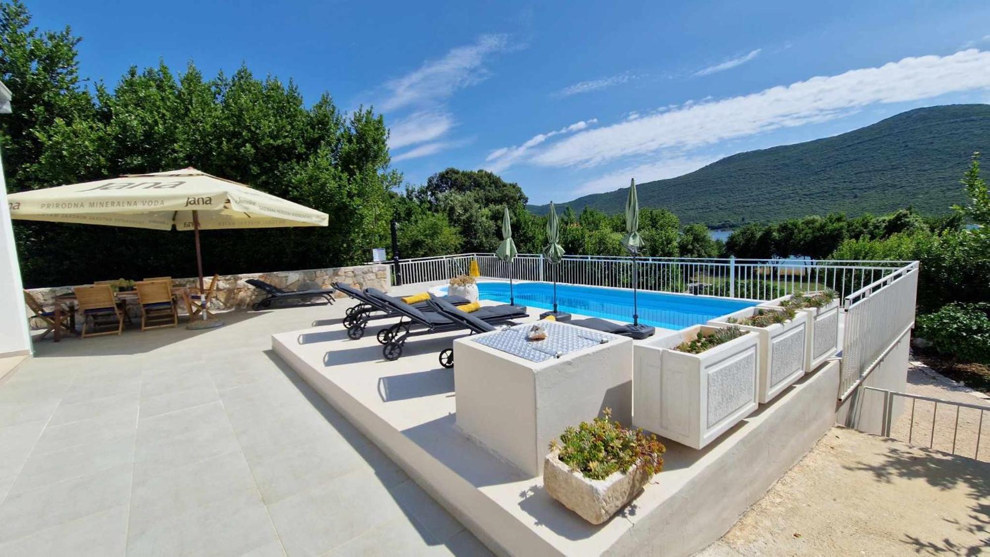 Villa Paradise Garden Ston Extérieur photo